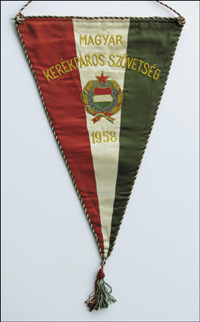 Official  Hungarian Boxing A. Match Pennant 1958.
