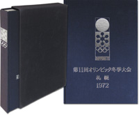The XI Olympic Winter Games. Les XI Jeux Olympiques d'Hiver Sapporo 1972. Official Report. Rapport Officiel. The Organizing Committee for the XIth Olympic Winter Games. Japanische Ausgabe!!!! Im original Schuber.