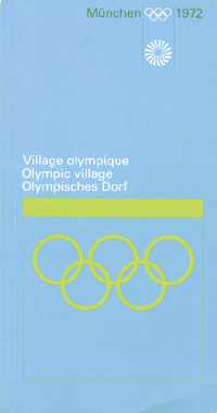 Olympic Games Munich 1972 Guide Olympic Village<br>-- Stima di prezzo: 50,00  --