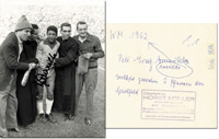 S/W-Pressefoto vom brasilianischen Nationalspieler Amarildo Tavares bei der Fuball-Weltmeisterschaft 1962. 16 x 21 cm.<br>-- Schtzpreis: 80,00  --
