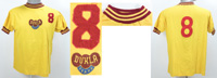 Original Match worn Handballshirt von Dukla Prag mit der Nr. 8, getragen 1982 im Europapokal. Status: ABC.<br>-- Schtzpreis: 180,00  --