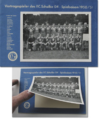 Vertragsspieler des FC Schalke 04. Spielsaison 1950/51. Sonderheft.