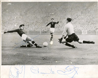 Autograph Football World Cup 1954 Sandor Koscis