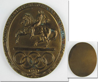 Olympic Games Stockholm 1956 Participation medal<br>-- Stima di prezzo: 1600,00  --