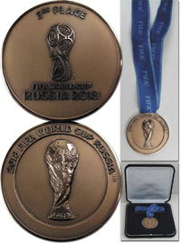 World Cup Russia 2018 Winner Medal Belgium