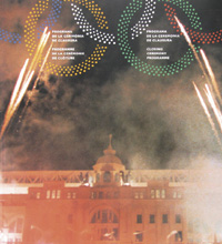 Closing Ceremony Programme. Olympische Spiele Barcelona 1992.