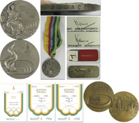 Silver Winner's Medal:  Olympic Games 1980 Moscow