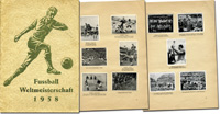 World Cup 1958: German Sticker Album WS Pele