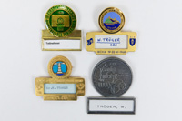 Basketball Particiaption badges 1968 - 1990