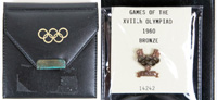 Olympic Games 1960. IOC Medal Winner Pin<br>-- Stima di prezzo: 80,00  --