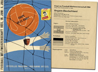 World Cup 1954. Programme Final HUN v Germany<br>-- Stima di prezzo: 600,00  --