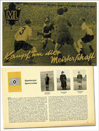 German Football sticker album 1951 Maple Leaf<br>-- Estimate: 180,00  --