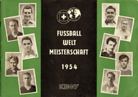 World Cup 1954. Rare German Sticker Album.<br>-- Estimation: 160,00  --