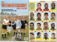 World Cup 1966 Football Sticker Album Sicker Pele<br>-- Estimatin: 125,00  --