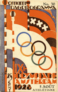 IXe Olympiade Amsterdam 1928, 5 Aout. Athltisme. No. 30.
