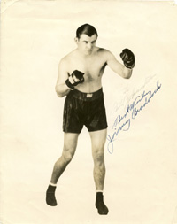 World Boxing Champion USA 1935 Jimmy Braddock<br>-- Stima di prezzo: 150,00  --