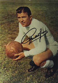 Autograph Football World Cup 1954 Ferenc Puskas<br>-- Estimatin: 75,00  --