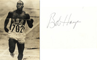 Autograph Olympic games 1964 Athletics  USA<br>-- Stima di prezzo: 50,00  --