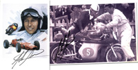 Formel 1 autograph John Surtees<br>-- Estimate: 60,00  --