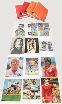 Autographcollection Football 400 -500 Autographs<br>-- Stima di prezzo: 200,00  --