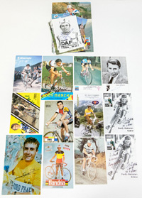 Cycling Autographs Collection Tour de France<br>-- Estimatin: 150,00  --