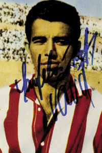 Autograph Football World Champion 1962. Vava
