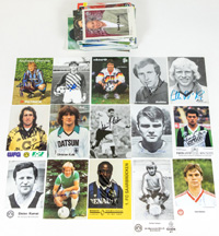 Autograph Football Germany 150 Autographcards<br>-- Stima di prezzo: 100,00  --