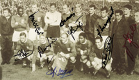 Autograph World Football Team 1963<br>-- Stima di prezzo: 120,00  --