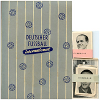 German Football: Collector's Cards: Turris. 1952<br>-- Estimate: 80,00  --