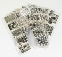 92 German Stickers - Brahm-Brot World Cup 1954<br>-- Stima di prezzo: 100,00  --