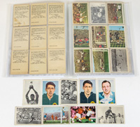 Fuball Weltmeisterschaft Chile 1962. 158 Einzelbilder der Firma WS-Verlag Serie.  Je 6,5x9 cm.<br>-- Schtzpreis: 150,00  --