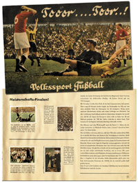 German Football Sticker Album from Kauvit 1951<br>-- Estimatin: 90,00  --