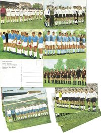 German Football Collectors Postcards from WS 1962<br>-- Estimation: 75,00  --
