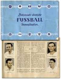 German Football Sticker - Jopa 1952<br>-- Stima di prezzo: 125,00  --