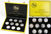 World Cup 1974 German Silver Coins