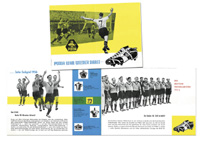 German Championship 1956. Puma advertising<br>-- Estimate: 60,00  --