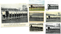 6 verschiedene Postkarten, Karten und ein Grobild "Weltmeister 1954". Alle Karten erschienen von 1954 - 1963, ca. 15x10 bis 28,5x23,5 cm. Eine Karte mit original Signatur von Turek und F.Walter.