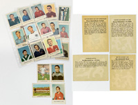 German Collector's Cards from Heinerle 43 cards<br>-- Estimatin: 50,00  --