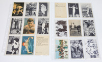 107 verschiedene Sport-Sammelbilder der Firma WS-Wanne-Eickel. Aus verschiedenen Serien zwischen 1960 und 1963. Je 9,5x6,5cm, Pappe.<br>-- Schtzpreis: 50,00  --