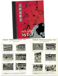World Cup 1958 German Sticker album Fachring Pele<br>-- Estimate: 2000,00  --