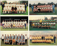 18 verschiedene Fuballmannschaftsbilder Saison 1970/71 (komplett).<br>-- Schtzpreis: 125,00  --