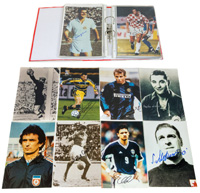 Football Autograph Collection Jugoslawien 1950-20<br>-- Stima di prezzo: 270,00  --