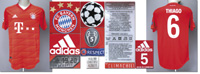 match worn football shirt Bayern Munich 2019/2020<br>-- Estimation: 650,00  --
