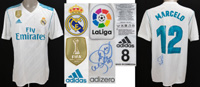 match worn football shirt Real Madrid 2017/2018