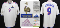 match worn football shirt Frankreich 2000<br>-- Stima di prezzo: 900,00  --