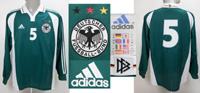 match worn football shirt Germany 2000<br>-- Stima di prezzo: 540,00  --