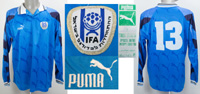 match worn football shirt Israel 1997<br>-- Stima di prezzo: 480,00  --