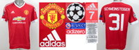match worn football shirt Manchester United 2015<br>-- Stima di prezzo: 800,00  --