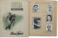 Football Collectors cards from Bosta 1952