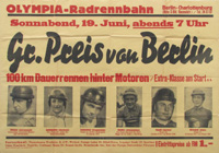 Radsport - Poster 1937